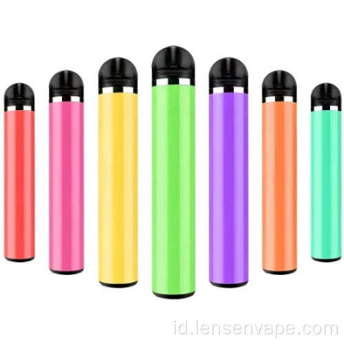 Lensen Rokok Besar Puff 1500 Puffs Disposable Vape